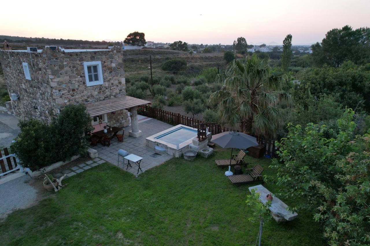 Traditional Kos Villa With Swimming Pool, Lawn Yard And Bbq Dış mekan fotoğraf