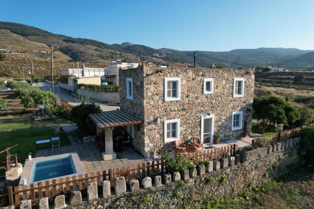 Traditional Kos Villa With Swimming Pool, Lawn Yard And Bbq Dış mekan fotoğraf