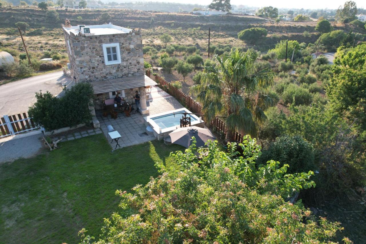 Traditional Kos Villa With Swimming Pool, Lawn Yard And Bbq Dış mekan fotoğraf