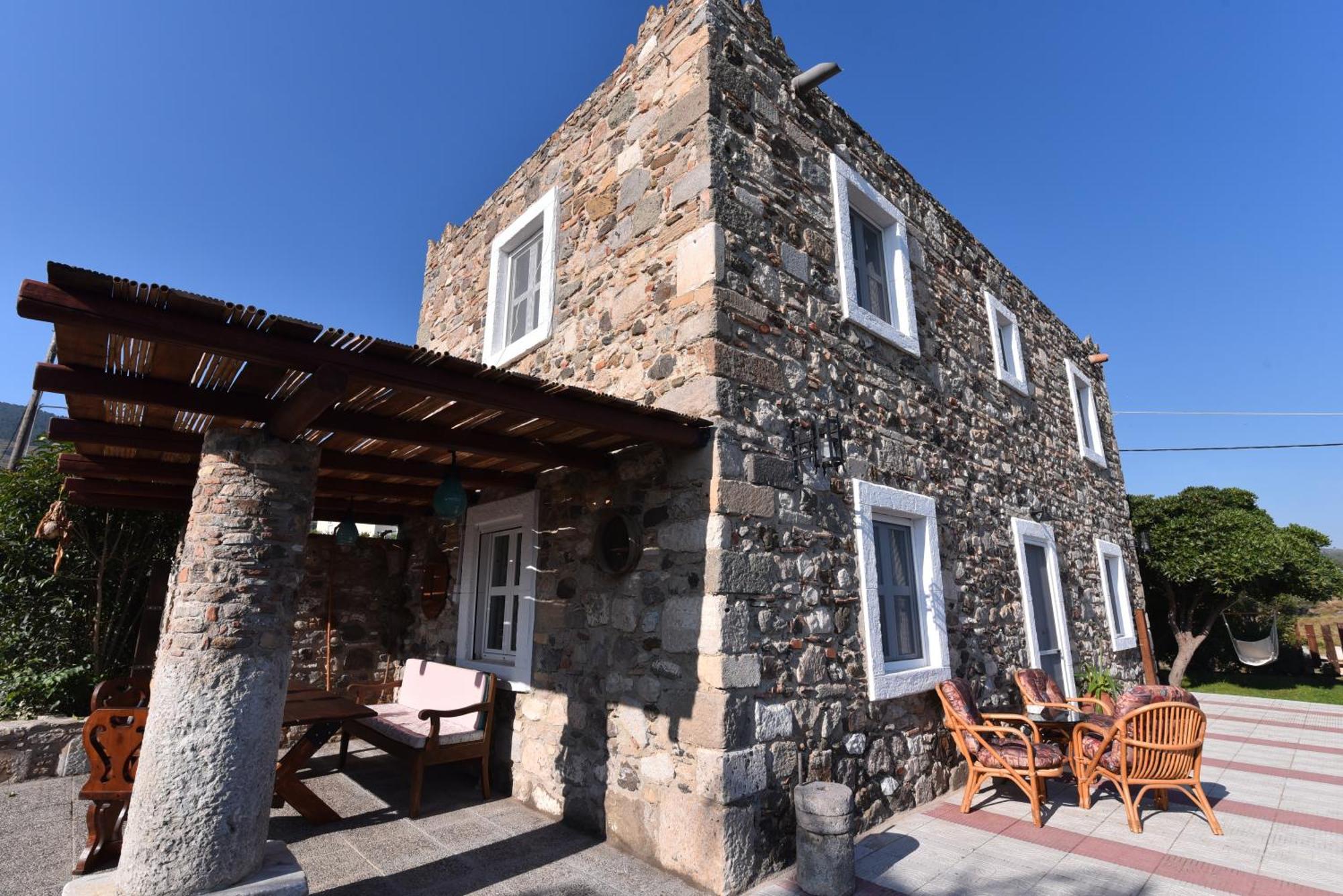 Traditional Kos Villa With Swimming Pool, Lawn Yard And Bbq Dış mekan fotoğraf