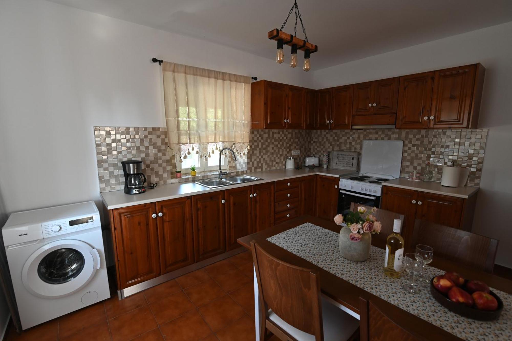 Traditional Kos Villa With Swimming Pool, Lawn Yard And Bbq Dış mekan fotoğraf